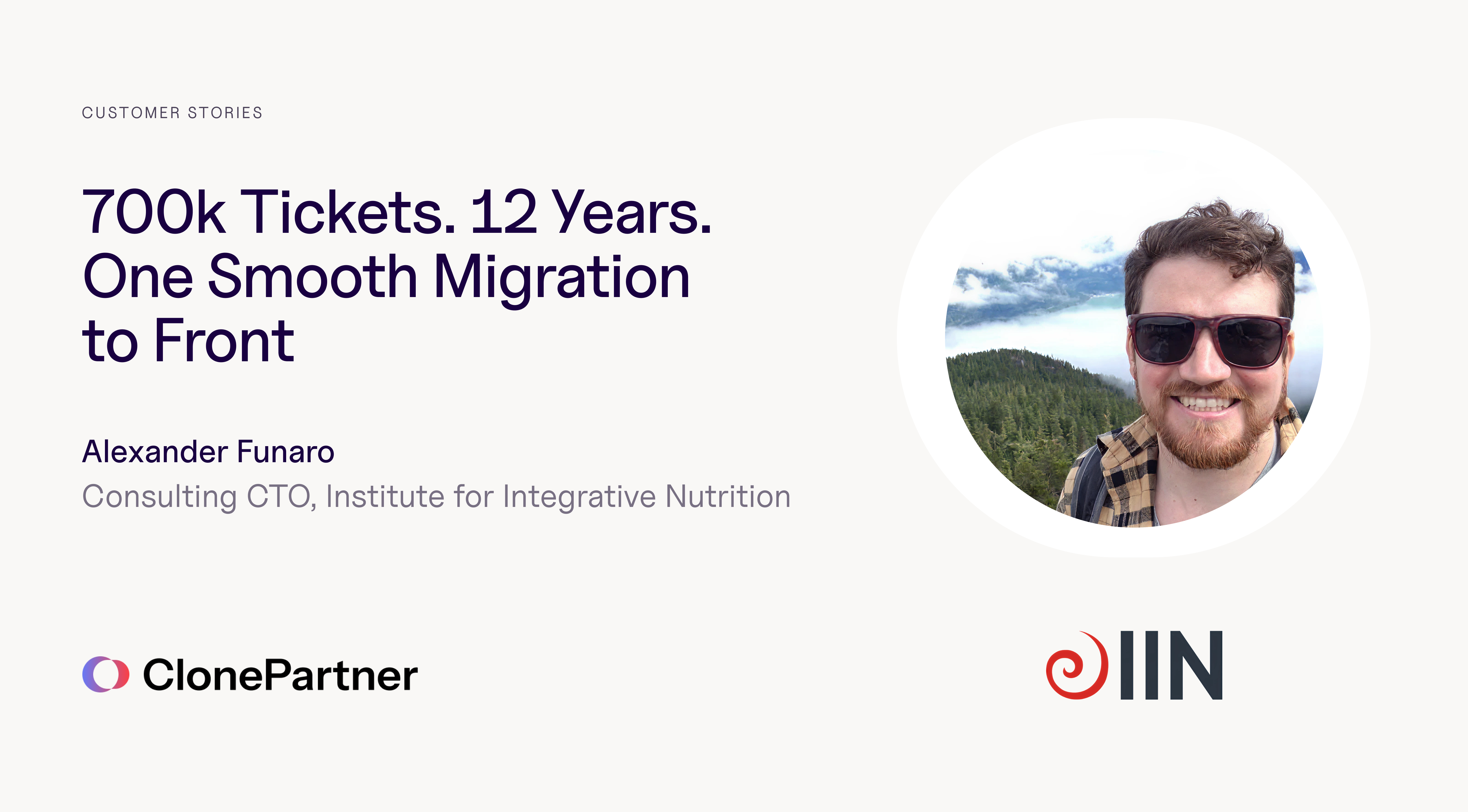 700k Tickets. 12 Years. One Smooth Migration to Front.